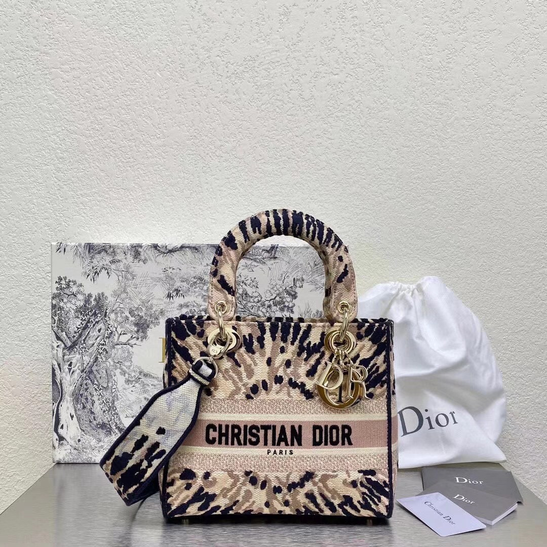 DIOR MEDIUM LADY D-LITE BAG - Lady Dior Bags - Dior - Luxury Brands Bags