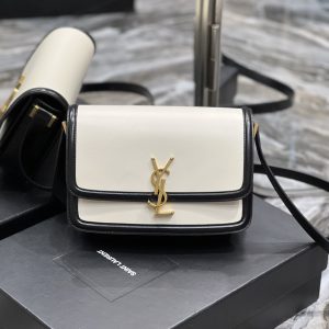 YSL SOLFERINO SMALL SATCHEL IN BOX SAINT LAURENT 19 X 13 X 5 CM
