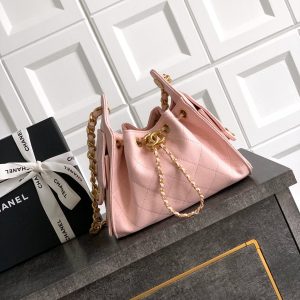 Alternative view of CHANEL 25 MINI HOBO BAG GRAINED CALFSKIN AS5631 00 (22*20*12.5cm)