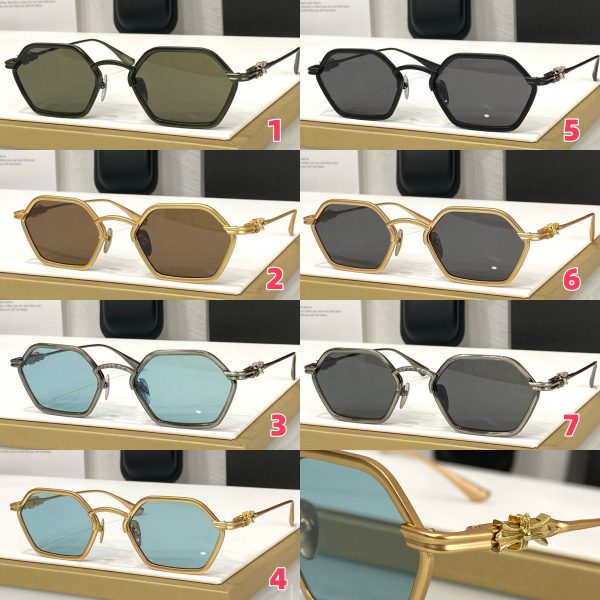 Chrome Hearts Glasses DATASS 54-21-147