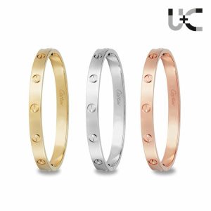 Alternative view of Cartier LOVE bracelet brushed finish (Perfect Replica)