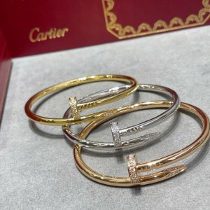 Alternative view of Cartier Juste un Clou bracelet, classic model, diamonds