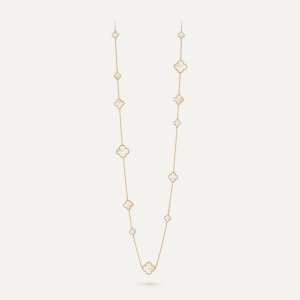 Van Cleef & Arpels Magic Alhambra long necklace, 16 motifs 4