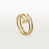 Cartier Juste un Clou ring, double, diamonds