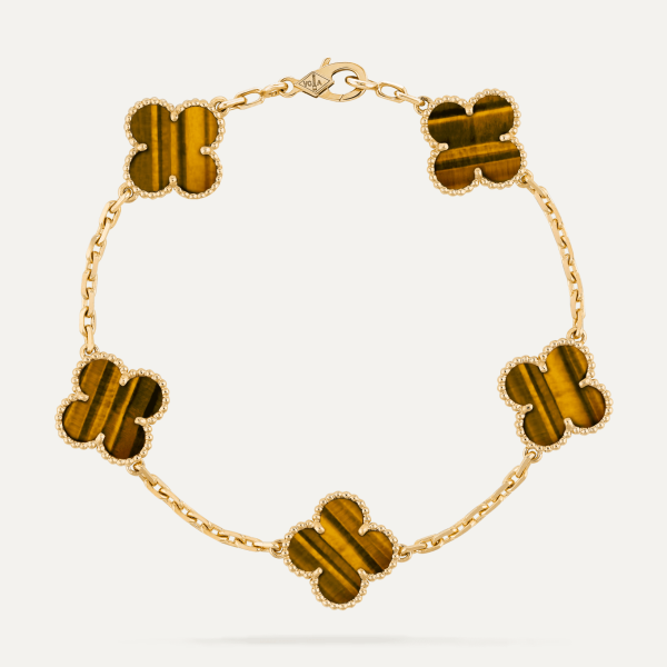 Van Cleef & Arpels Vintage Alhambra bracelet, 5 motifs 6