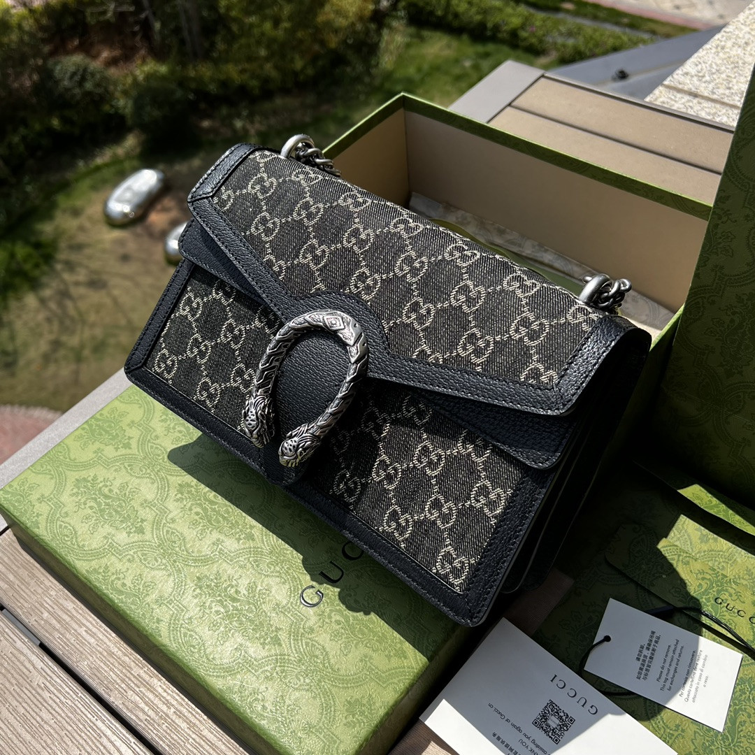 GUCCI DIONYSUS SMALL SHOULDER BAG 11"Wx7"Hx3.5"D - Image 2