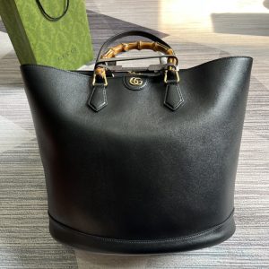 Alternative view of GUCCI DIANA LARGE TOTE BAG Black 40W x 34H x 21D CM