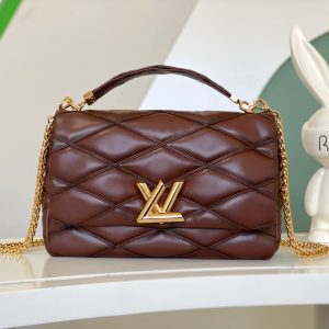 LOUIS VUITTON GO-14 GM red 12.2 x 7.7 x 4.3 inches