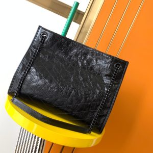 YSL NIKI SHOPPING IN VINTAGE LEATHER 12.9 X 10.6 X 4.5 INCHES
