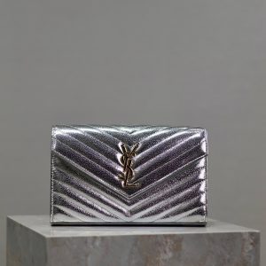 YSL Cassandra Monogram Classic Chain Wallet  22.5 x 14 x 4cm