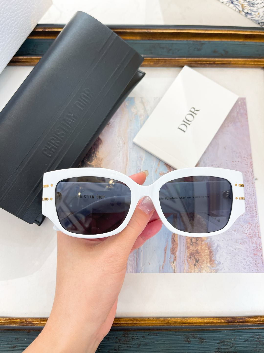 Dior Glasses Signature S13F 55-18-140 - Image 10