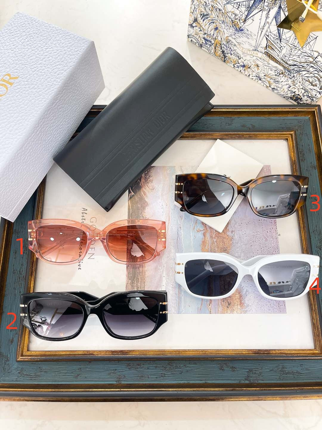 Dior Glasses Signature S13F 55-18-140 - Image 2