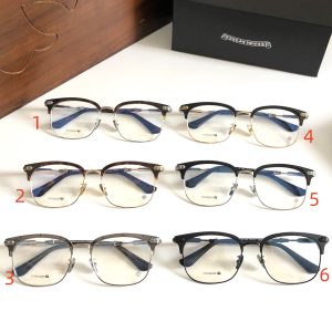 Alternative view of Chrome Hearts Glasses VERTICAL SMILE I 57-19-148