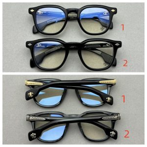 Alternative view of Chrome Hearts Glasses BKGP 49-23-141
