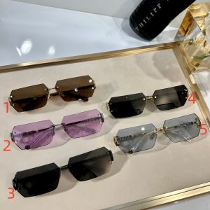 Alternative view of Philipp Plein Glasses spp110 65-11 145