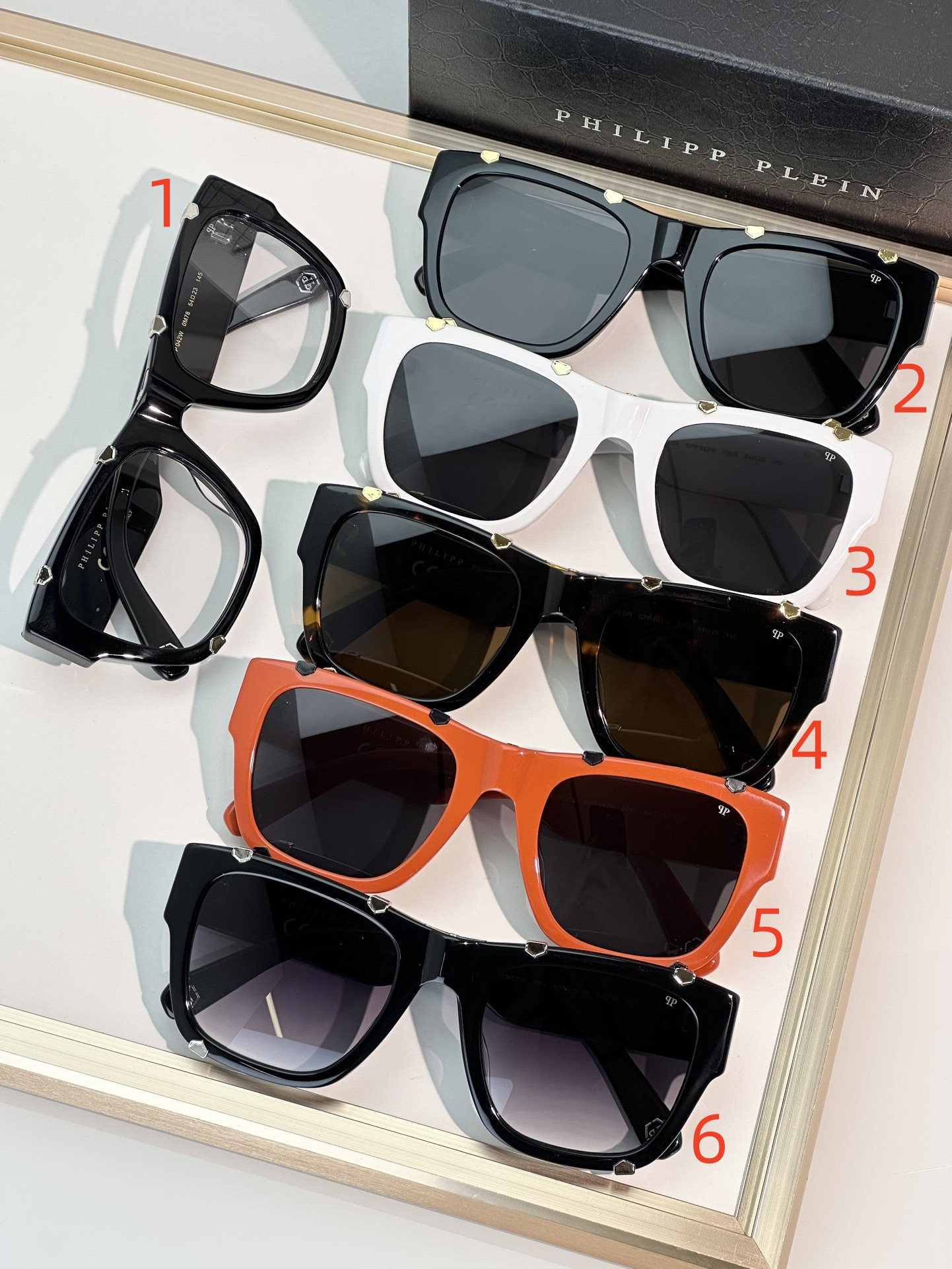 Philipp Plein Glasses SPP042W 54-23-145 - Image 2