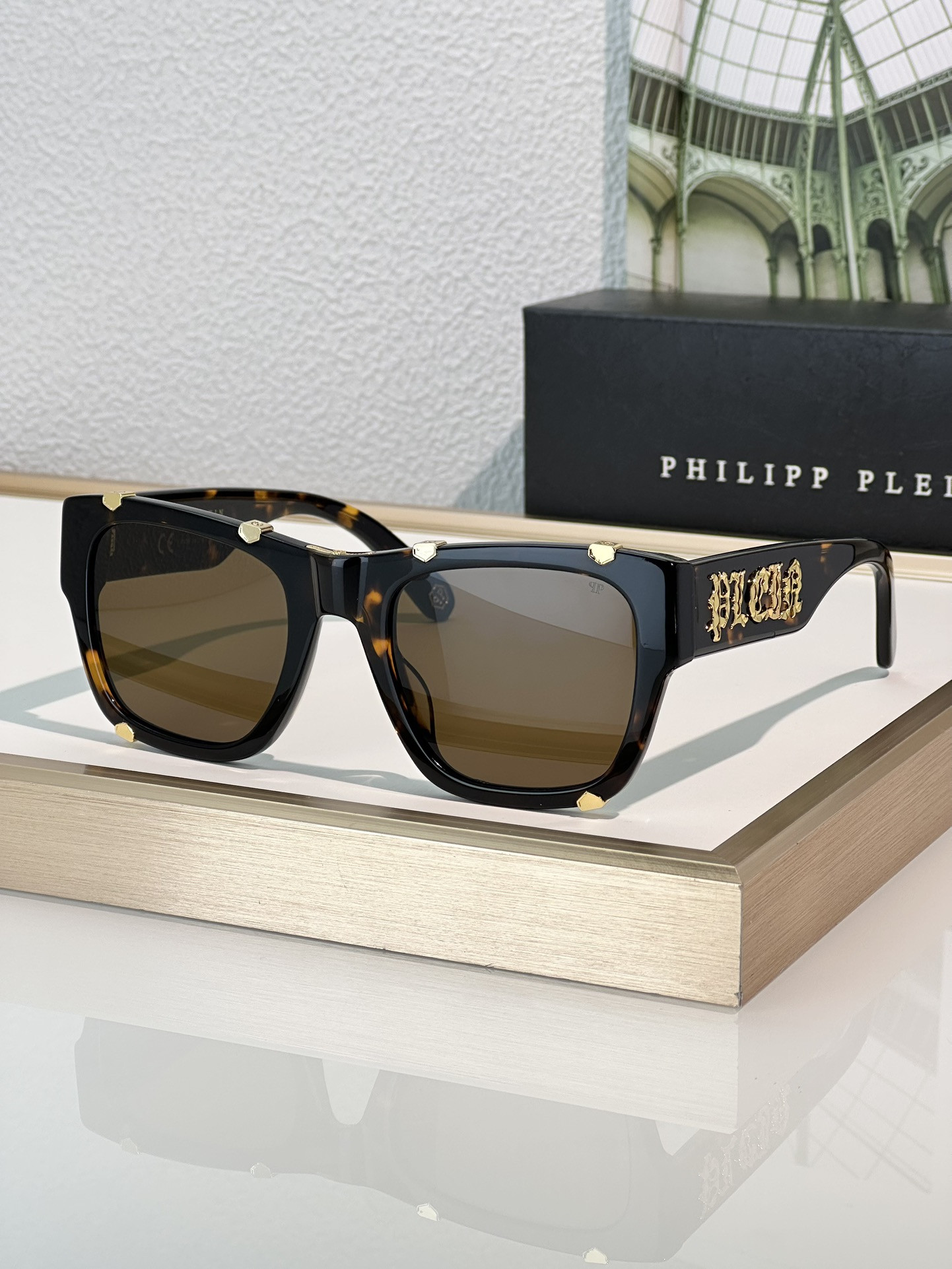 Philipp Plein Glasses SPP042W 54-23-145 - Image 4