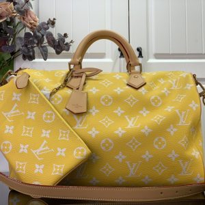 Alternative view of LV Speedy P9 Bandouli¨¨re 40 Jaune Mat M24419 40 x 26 x23cm