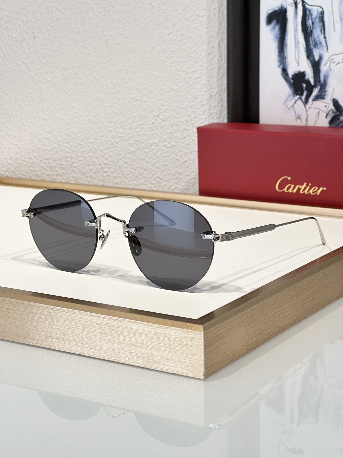 Cartier Glasses CT0393S 52-20-145 - Image 8