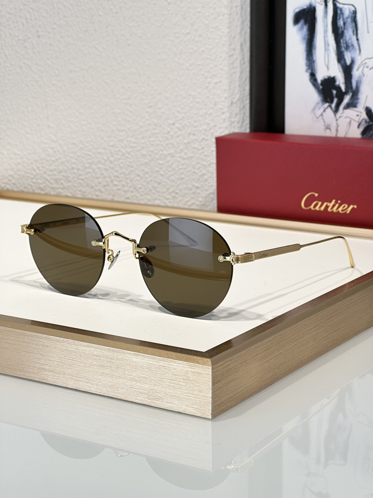 Cartier Glasses CT0393S 52-20-145 - Image 5