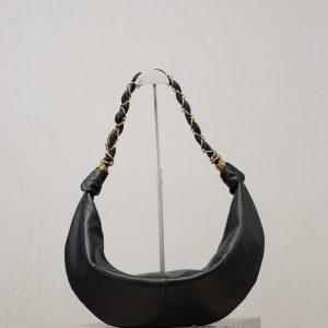 Alternative view of YSL AMALIA Hobo in Lambskin 23-62x28x4cm