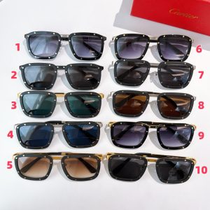Alternative view of Cartier Glasses CT0577S 56-22-145