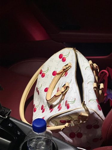 LOUIS VUITTON MURAKAMI LV X TM SPEEDY SOFT BANDOULIÈRE 45 M13764 (45*27*20cm) photo review