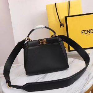 Alternative view of Fendi 8315C Peekaboo bag 23x9x20cm 3