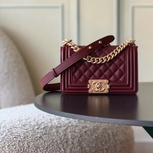 Chanel Boy Handbag 12x20x7cm #6