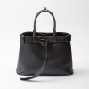 Prada Buckle 1BA416 Large Leather Drawstring Bag 2