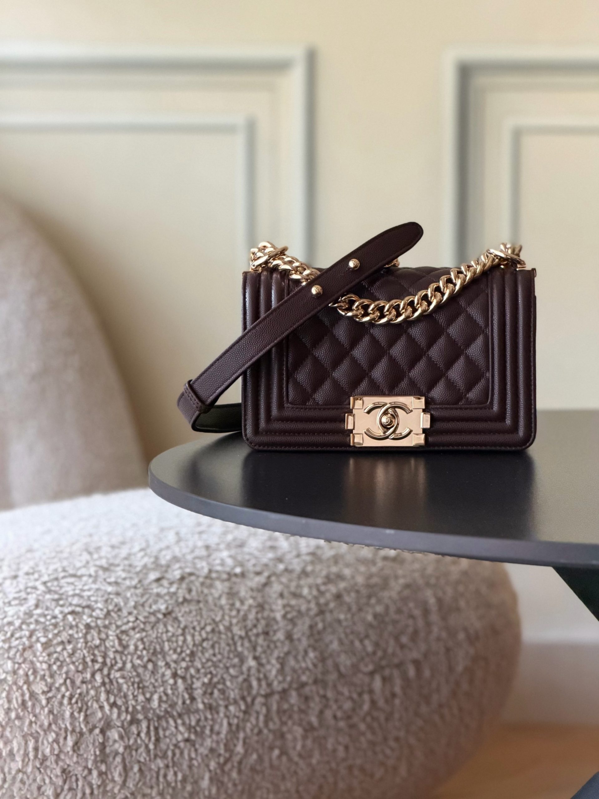 Chanel Boy Handbag 12x20x7cm #11