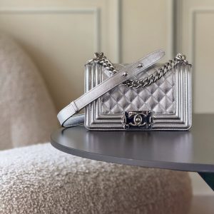 Chanel Boy Handbag 12x20x7cm #9