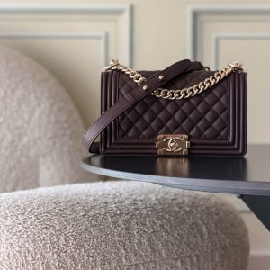 Chanel Boy Handbag 15x25x9cm #2