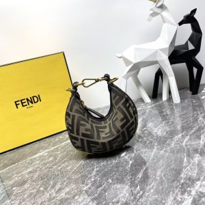 Alternative view of Fendi Nano Fendigraphy Hobo bag 14x5x16.5cm 1
