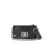 Balenciaga BB Soft Small Flap Leather Shoulder Bag 748598
