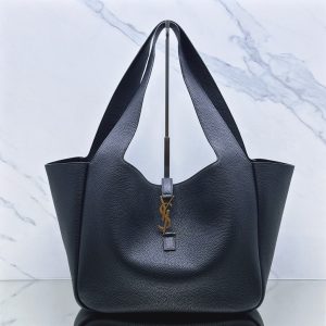 YSL LE 5 ¨¤ 7 BEA in grained leather 50¡Á28¡Á18cm #1