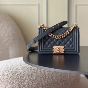 Chanel Boy Handbag 12x20x7cm #4