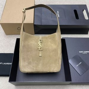 Alternative view of YSL LE 5 ¨¤ 7 SUPPLE IN SUEDE 23x22x8CM #2