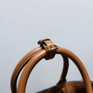 Alternative view of Prada Buckle 1BA434 Small Leather Drawstring Bag 3