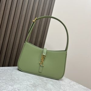 Alternative view of YSL LE 5 ¨¤ 7 IN SMOOTH LEATHER GREEN 9 X 6.3 X 2.5 INCHES