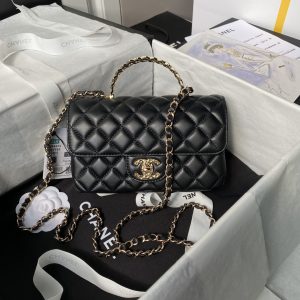 Chanel 24A Mini Classic Handbag （12* 20 *6 cm） #5