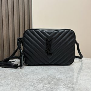YSL LOU camera bag in quilted leather 23x16x6cm #6