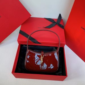 Alternative view of YSL LE 5 ¨¤ 7 Mini (Patent Leather) 19 x 11.5 x 4.5 CM #2