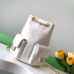 Chanel Backpack Shiny Lambskin AS5310(24.5x18x8cm) #2