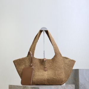 YSL LE 5 ¨¤ 7 BEA (Cord and leather) 50x28x18cm